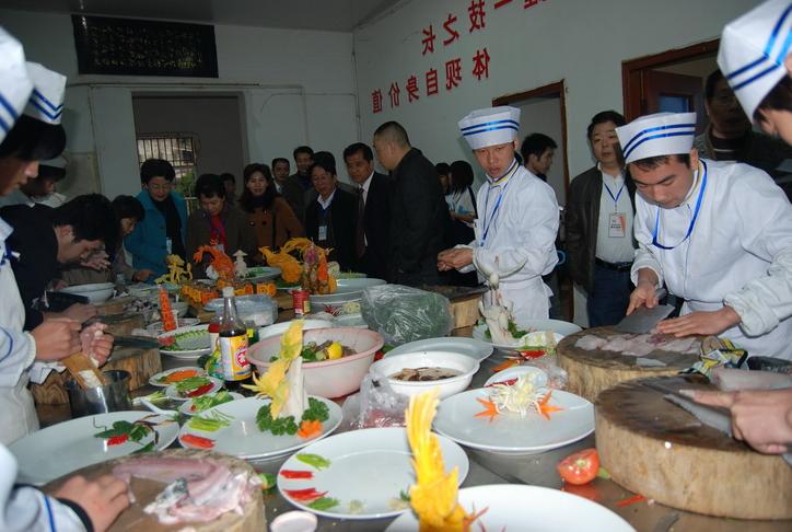 烹饪技能展示